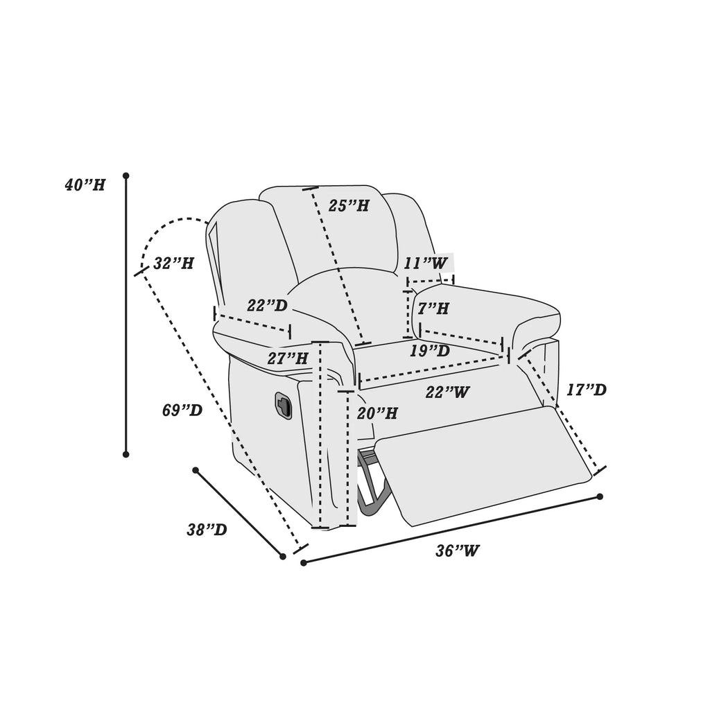 Glider Recliner (F6673)