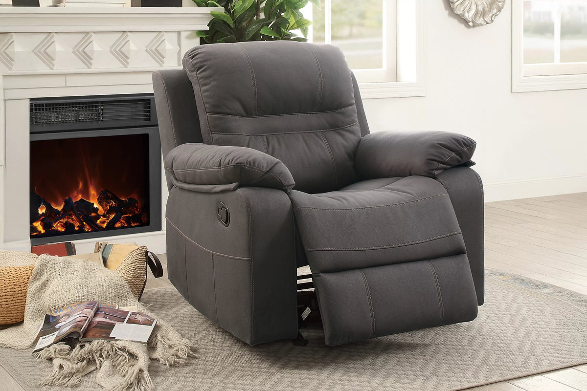 Glider Recliner – Slate Blue (F6700)