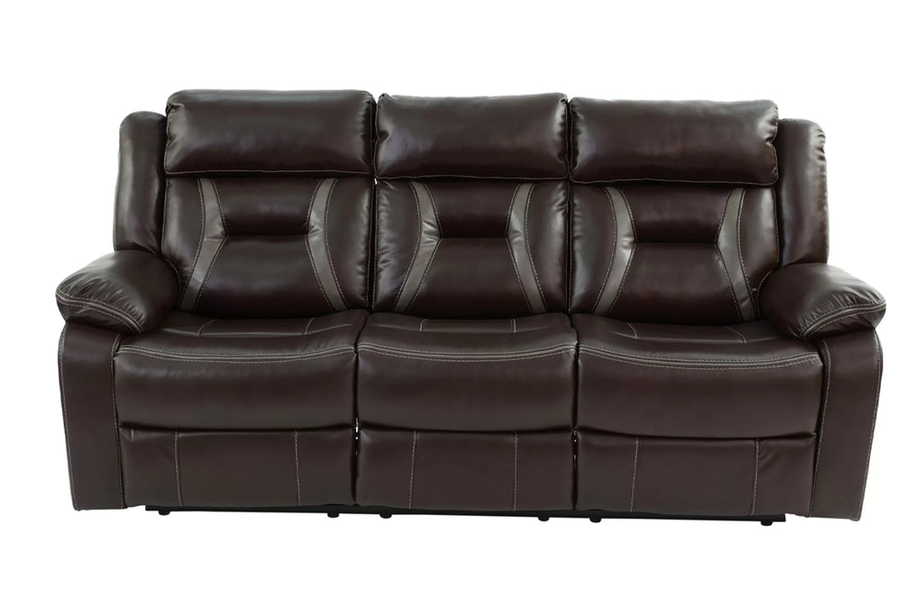 Motion Sofa – Dark Rosy Brown (F6795)