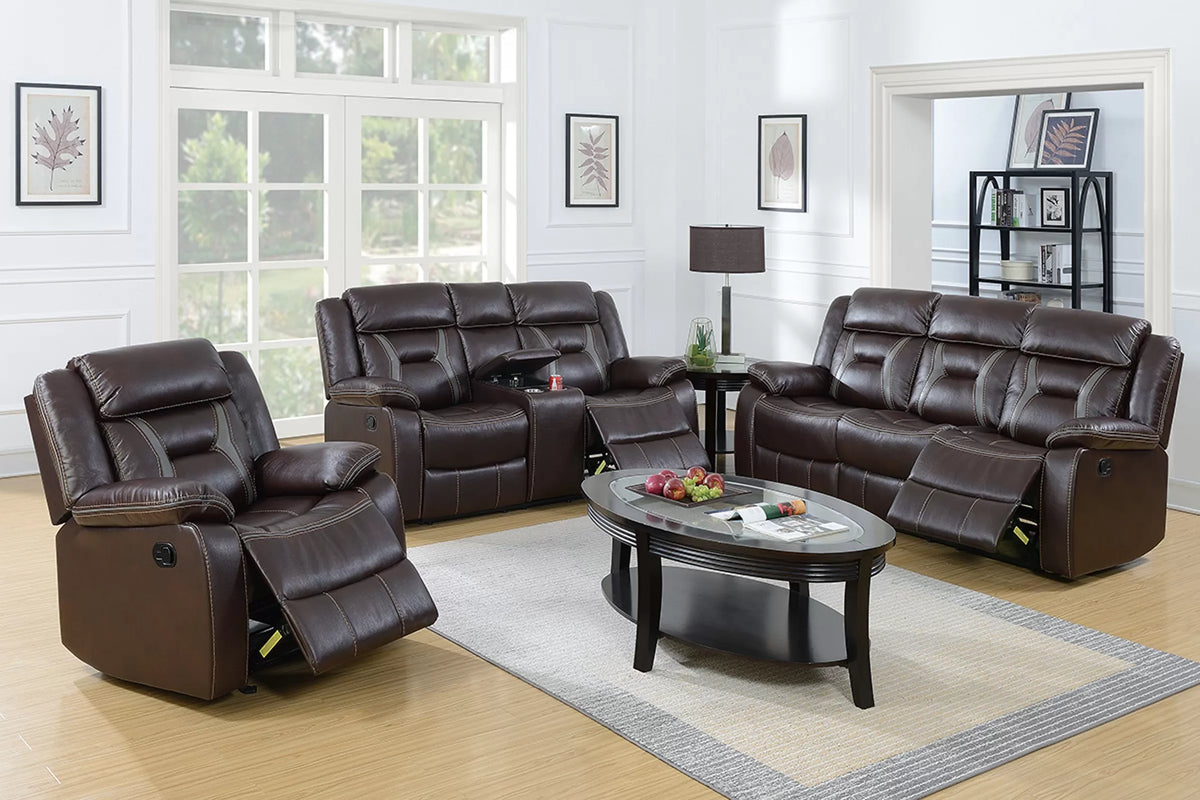 Glider Recliner – Dark Rosy Brown (F6796)