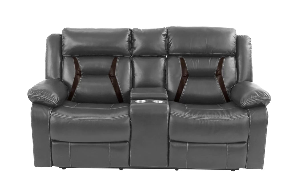 Motion Loveseat – Gray (F6797)