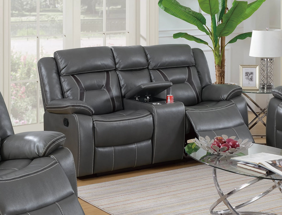 Motion Loveseat – Gray (F6797)