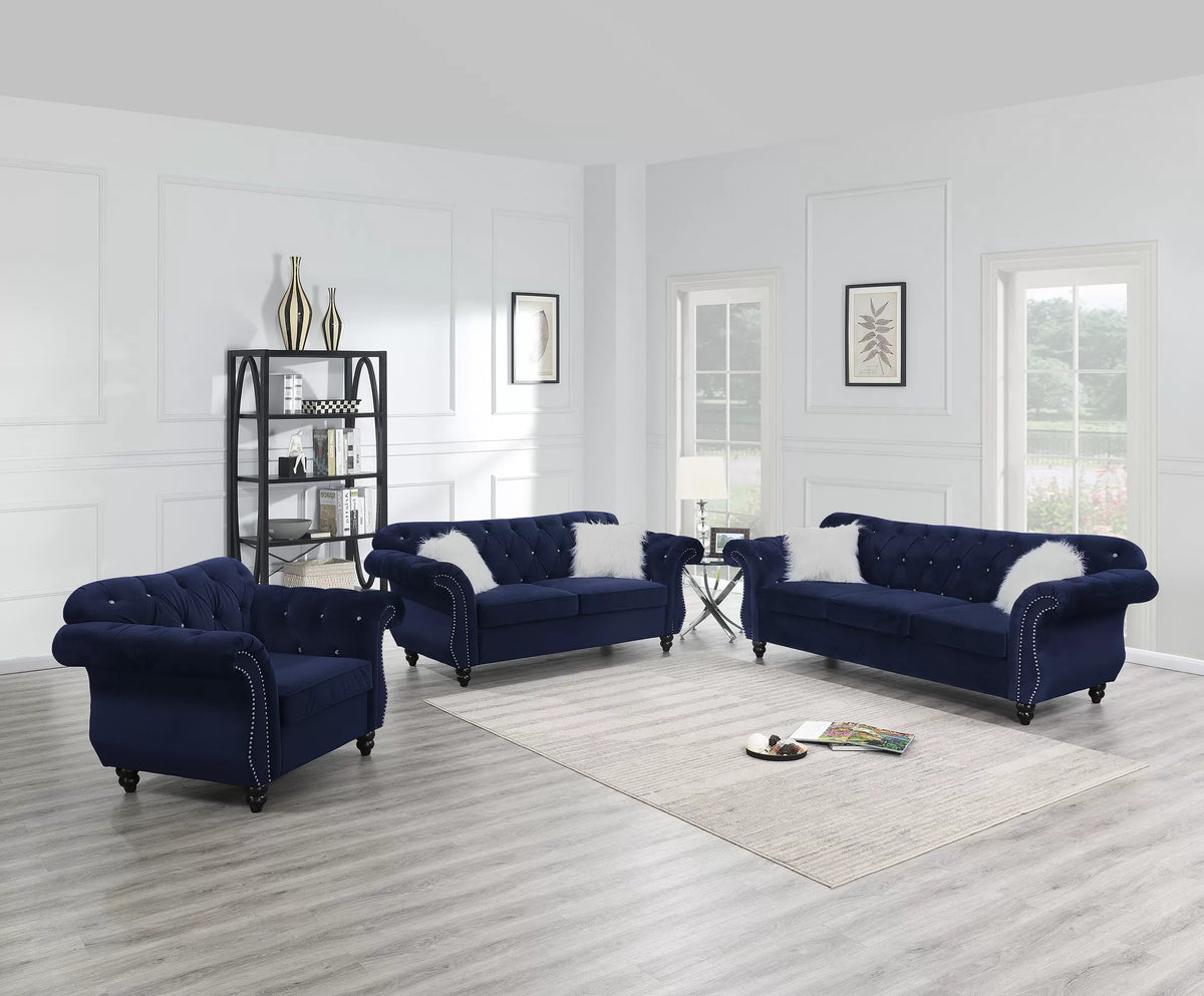 Loveseat – Indigo (F6839)