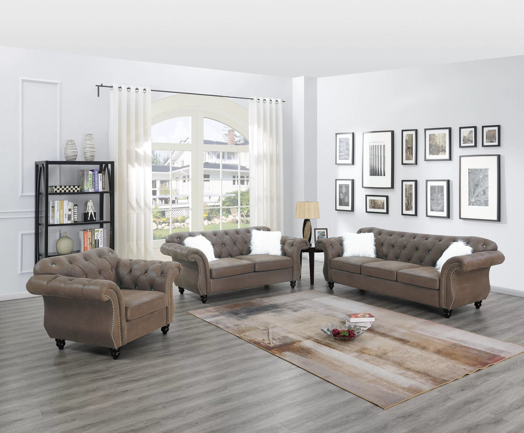 Loveseat – Dark Coffee (F6842)