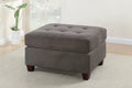 Cocktail Ottoman – Charcoal (F7119)