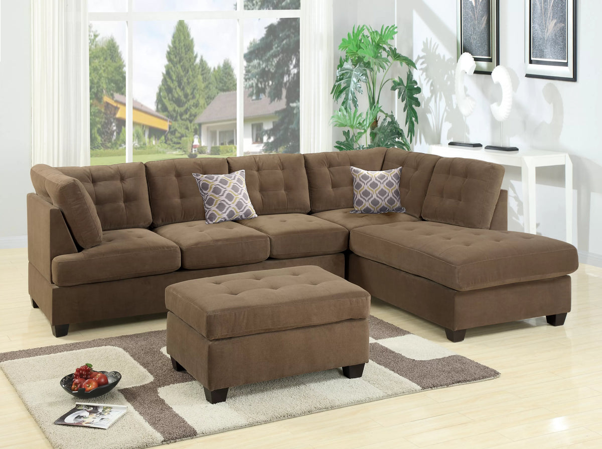 Cocktail Ottoman – Truffle (F7120)