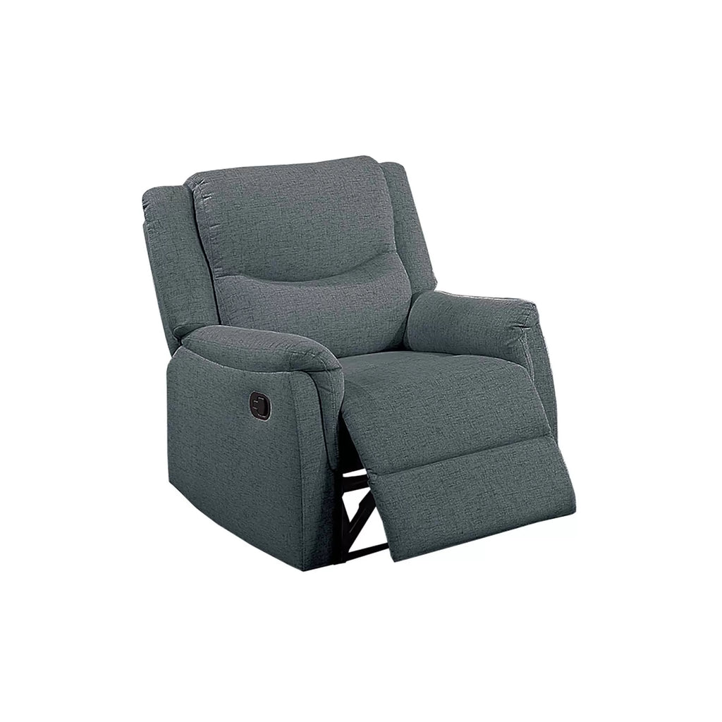 Single Recliner – Manual Motion – Dark Gray (F8107)