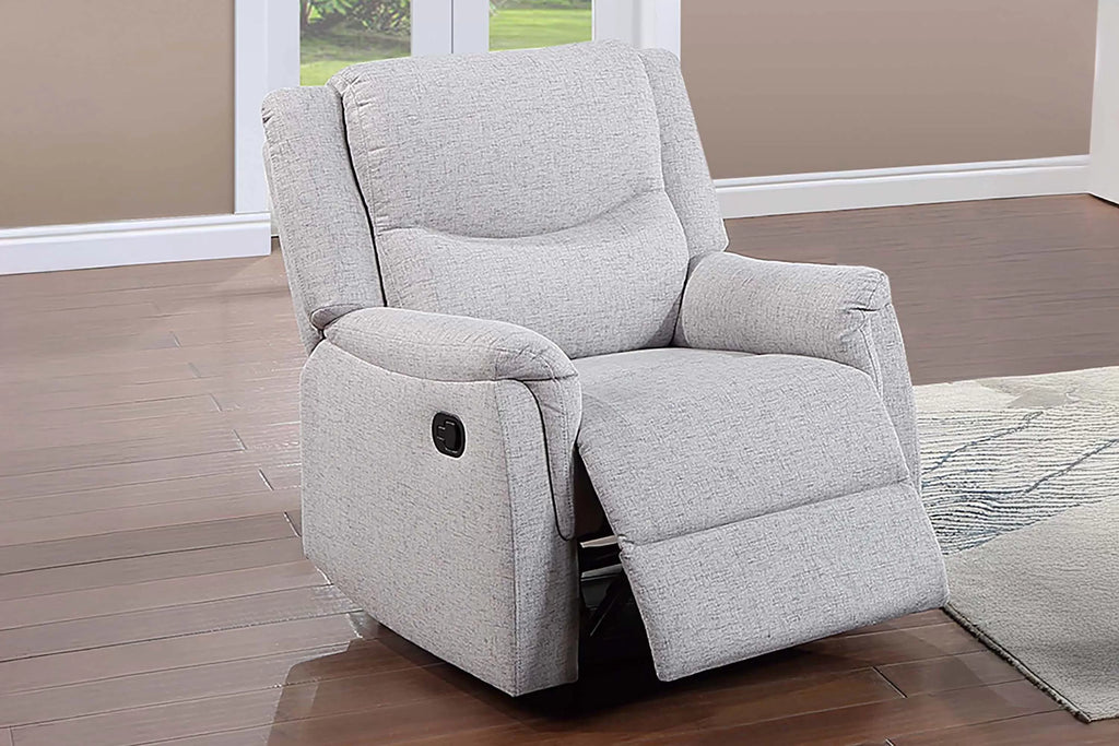 Single Recliner – Manual Motion – Siecere Bone (F8111)