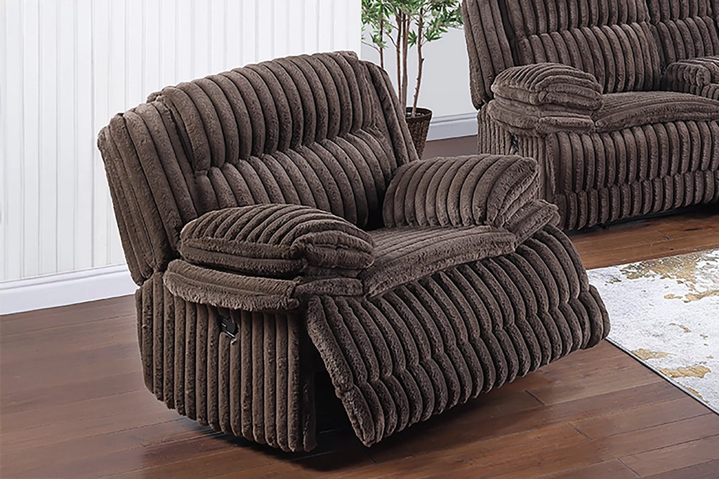 Glider Recliner – Manual Glider Recliner – Chocolate (F8134)