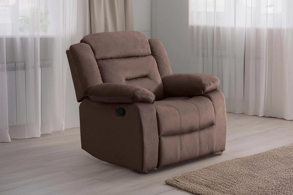 Recliner – Manual Motion – Chocolate (F8157)