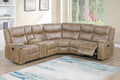 Manual Motion Sectional – Manual Motion + Console + Arms W/ Hidden Cupholders – Auburn (F8160)