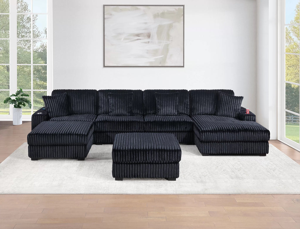 Ottoman – Black (F8367)