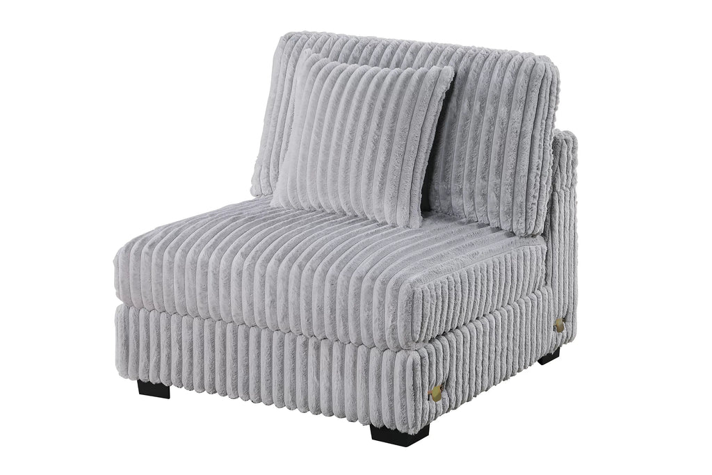 Armless Chair – Mink Gray (F8383)