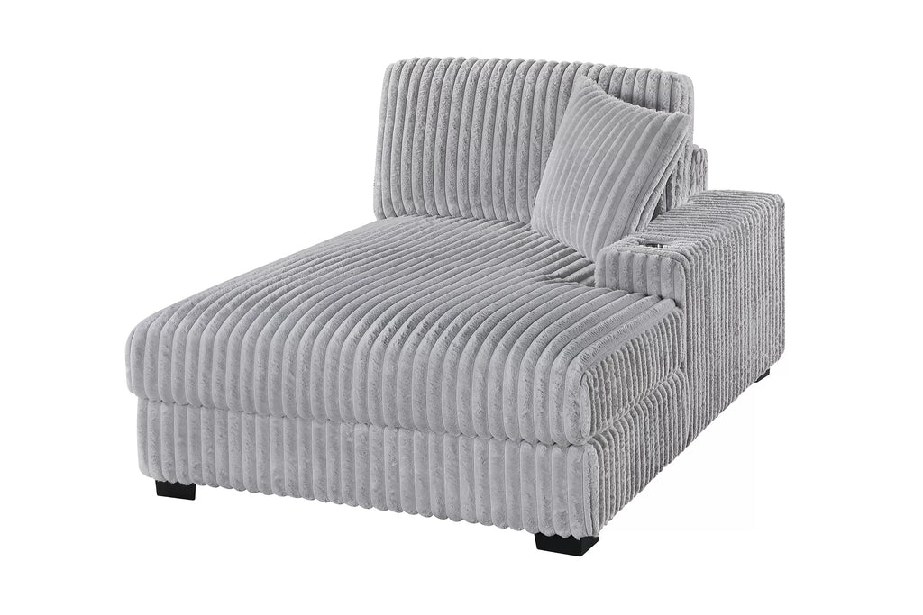 RAF Chaise – Cup Holder – Mink Gray (F8386)