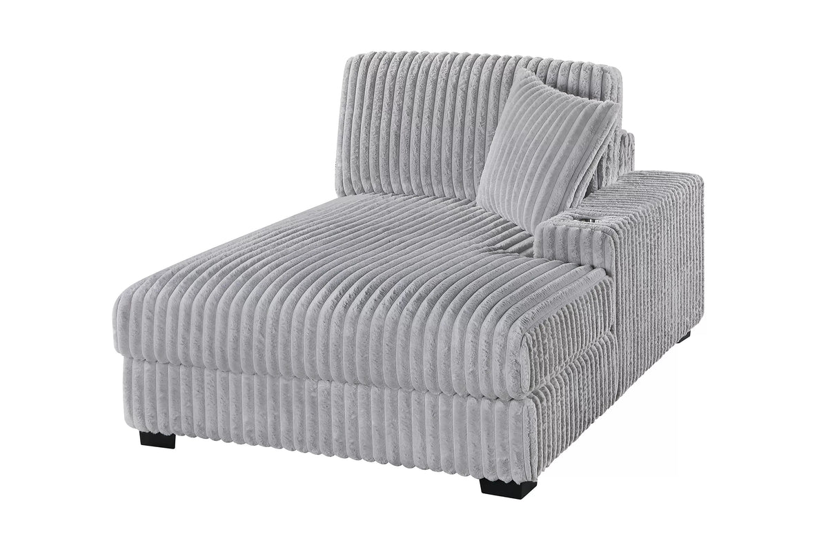 RAF Chaise – Cup Holder – Mink Gray (F8386)