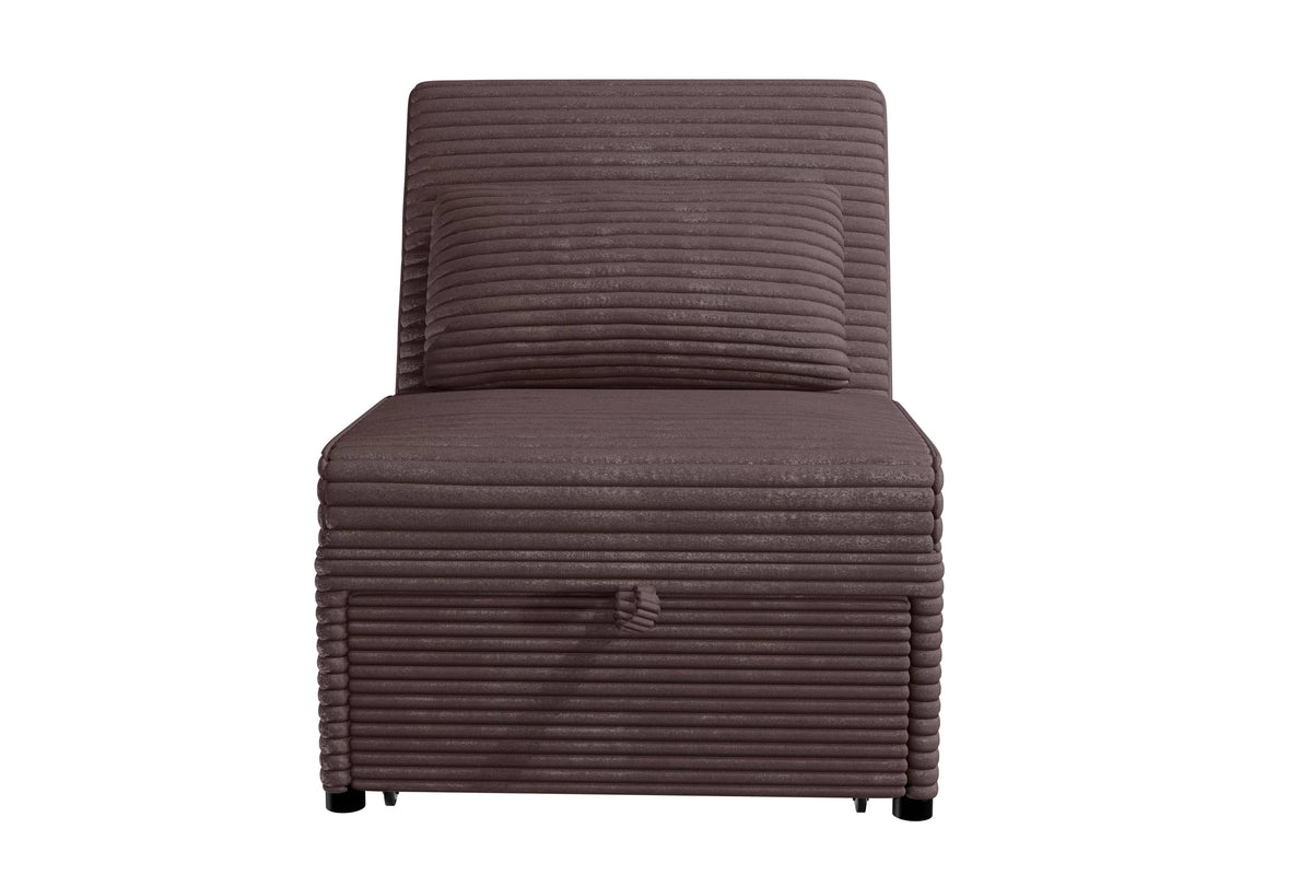 Convertible Sofa – Chocolate (F8550)