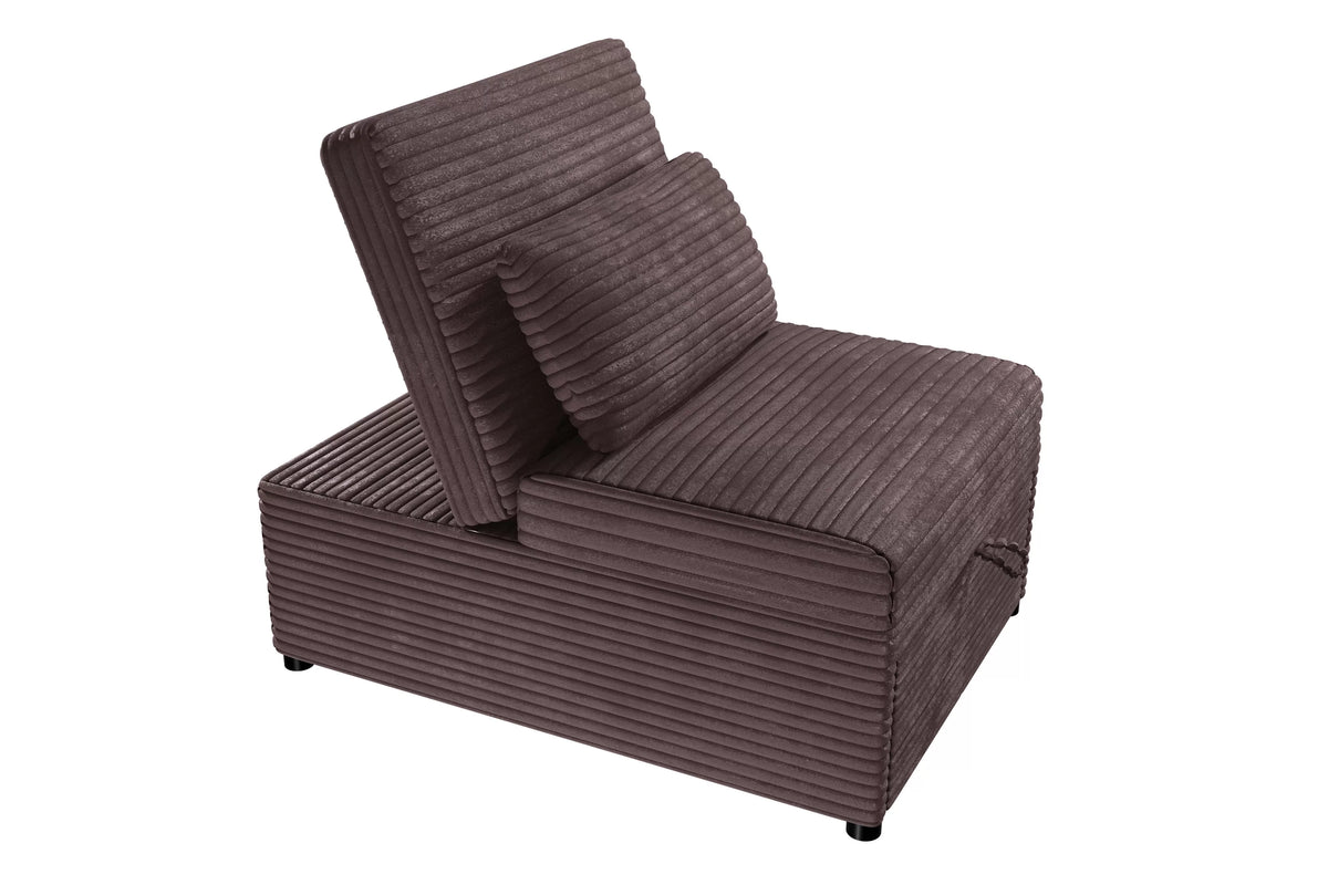 Convertible Sofa – Chocolate (F8550)