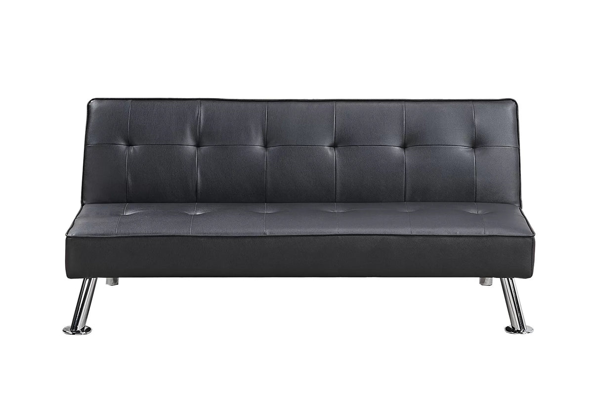 Adjustable Sofa – W/ USB Ports – Black (F8586)