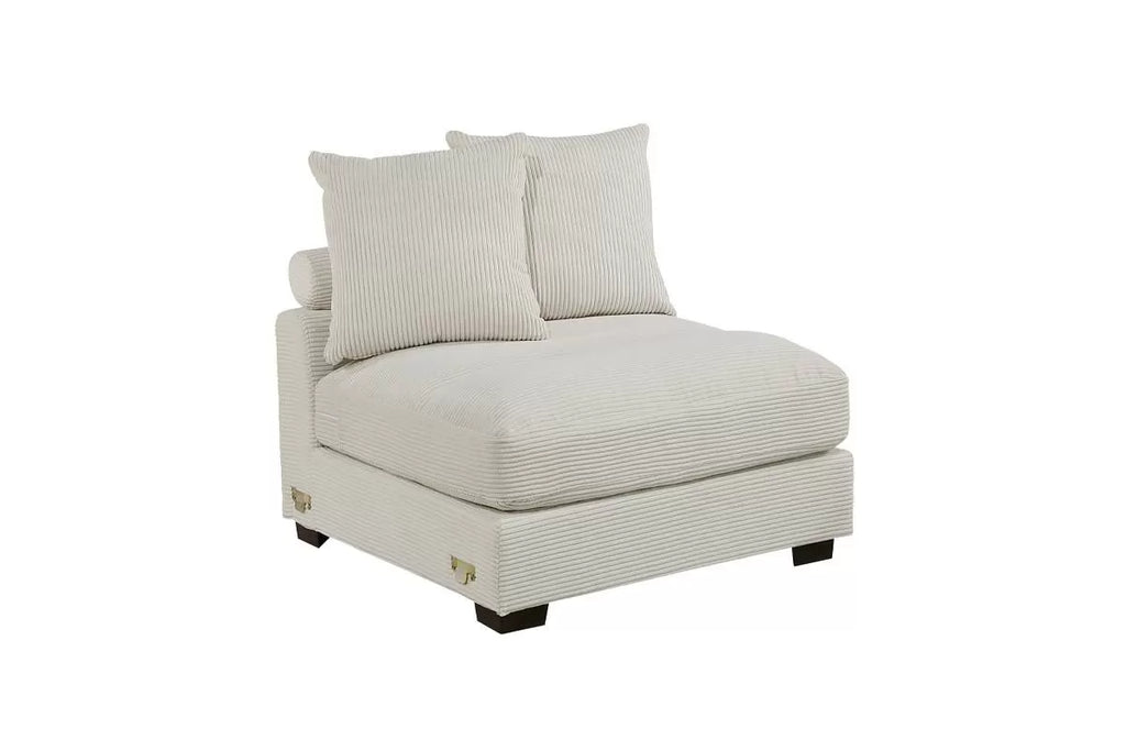 Armless Chair – Beige (F8598)