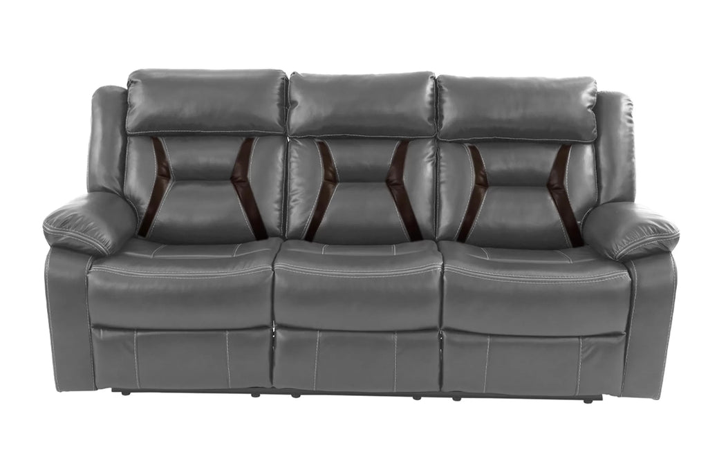 Power Reclining Sofa – Power Motion – Gray (F86299)