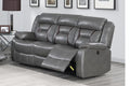 Power Reclining Sofa – Power Motion – Gray (F86299)