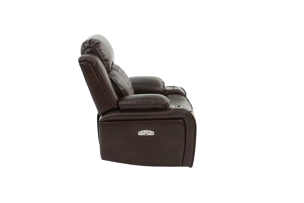 Power Recliner Single – Brown (F86401)