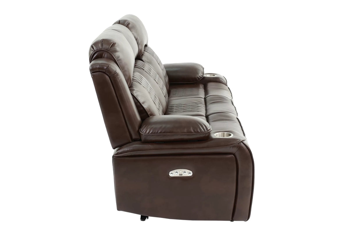 Power Reclining Sofa – Brown (F86403)