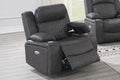 Power Recliner Single – Charcoal (F86404)