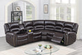 Power Reclining Sectional – Power Motion + Built in USB Port + Console + Cup Holder (F86613)