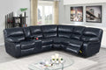 Power Reclining Sectional – Power Motion + Built in USB Port + Console + Cup Holder (F86614)