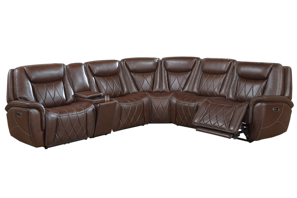 Power Motion Sectional – Coffee (F86755)