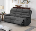 Manual Reclining Sofa – Manual Motion – Dark Gray (F8776)