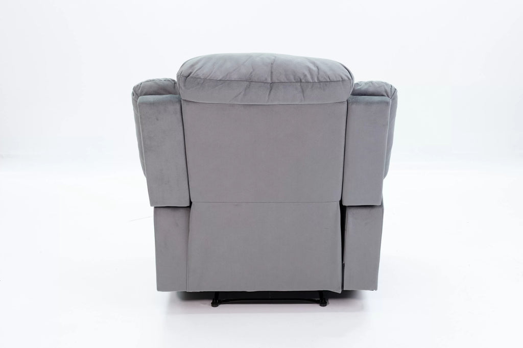 Manual Recliner Single – Manual Motion – Dark Gray (F8794)