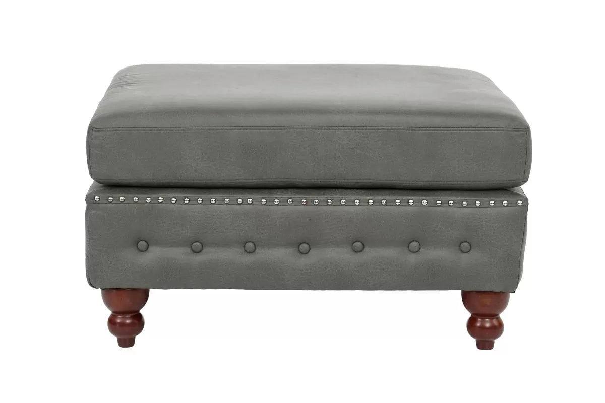 Cocktail Ottoman – Gray (F8948)
