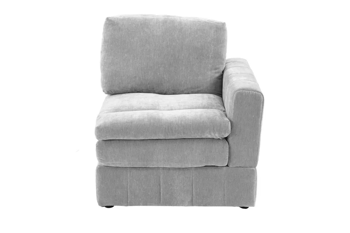 LAF/RAF One-Arm Chair – Granite (F8977)