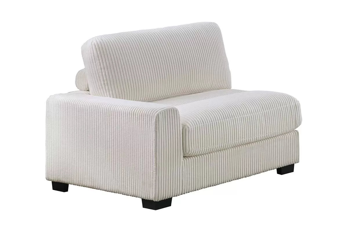 Left Arm Facing Chair – Beige (F8984)