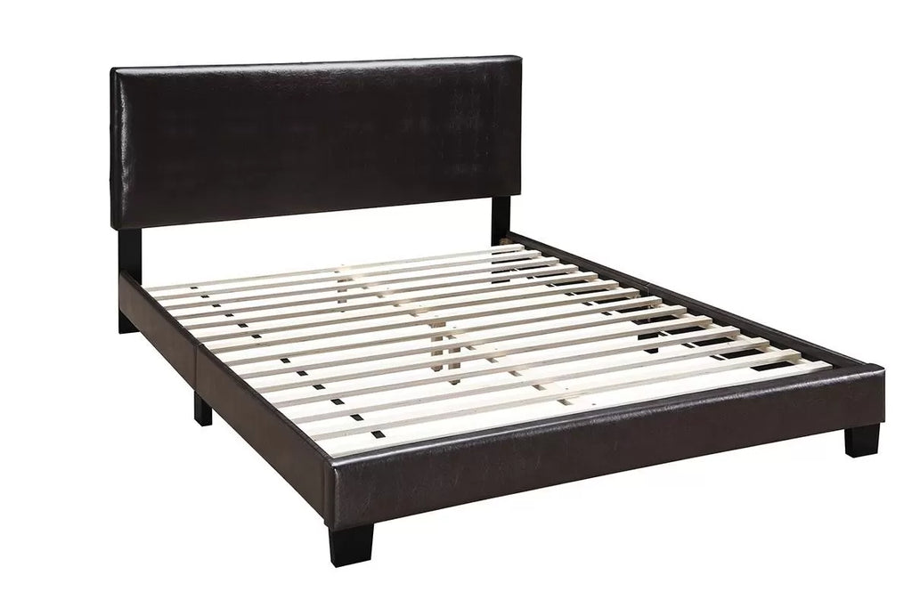 Bed – Adjustable Headboard – Brown (F9211)