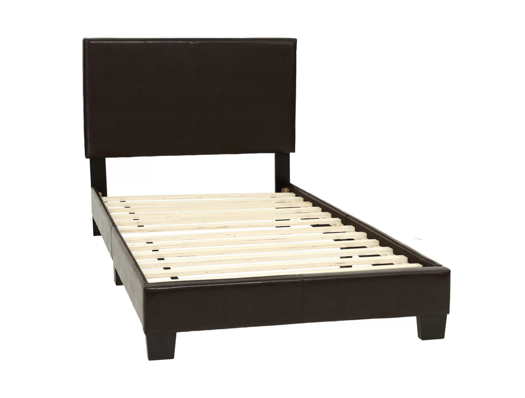 Bed – Adjustable Headboard – Brown (F9211)