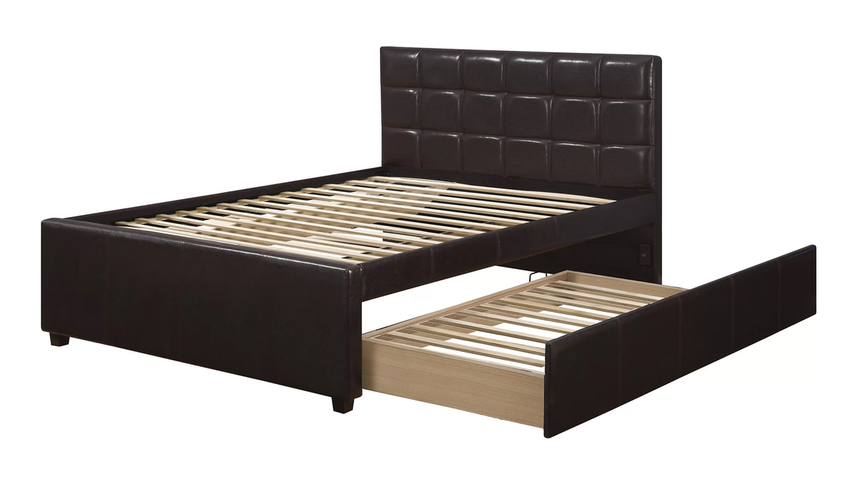 Bed w/ Trundle – Espresso (F9215)
