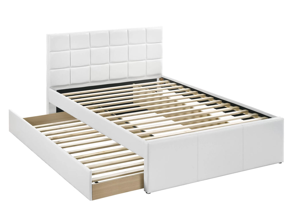 Bed w/ Trundle – White (F9216)