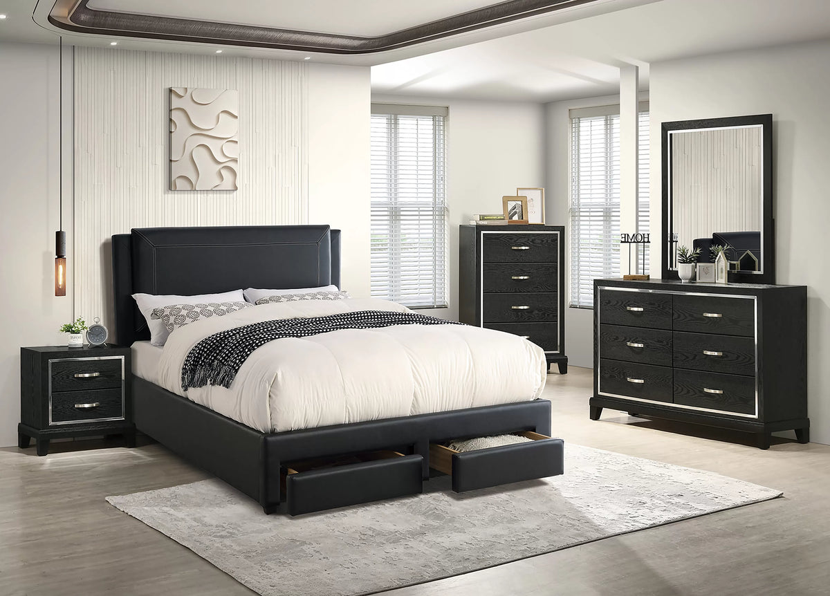 Bed – Underbed Drawer – Black (F9334)