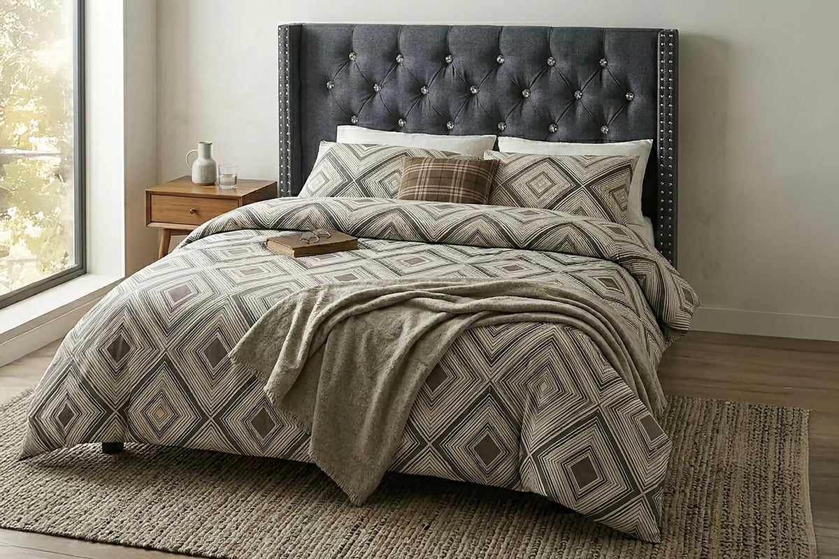 Bed – Blue Gray (F9371)