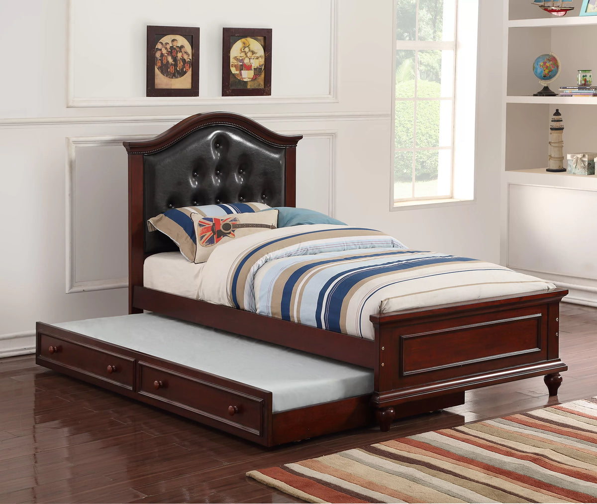 Twin Bed – Espresso (F9379)