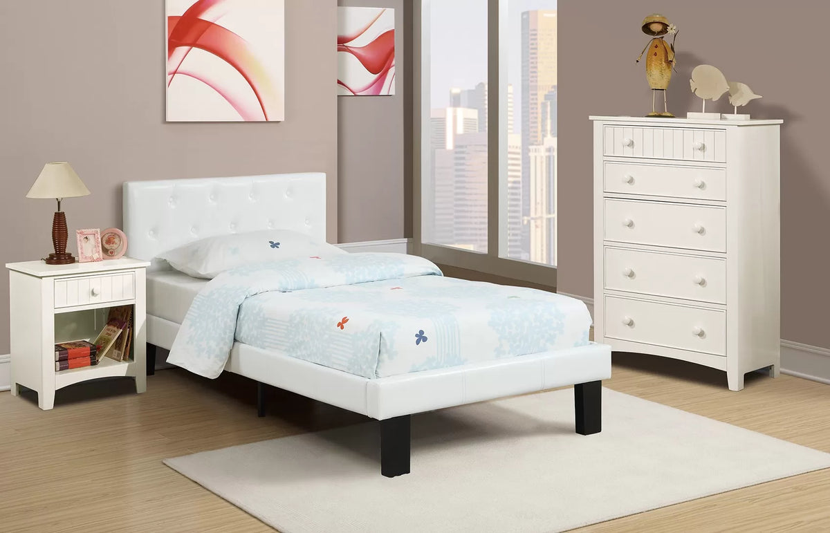 Bed – White (F9416)