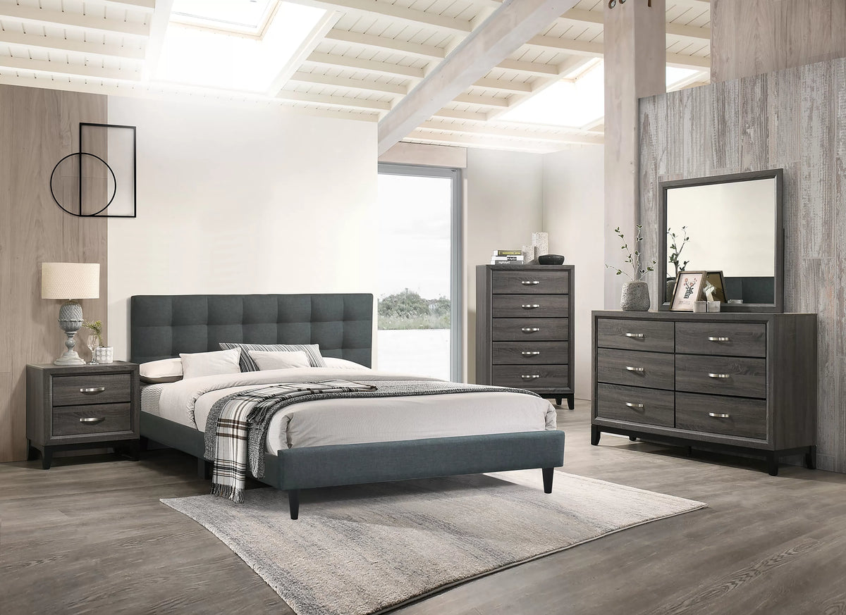 Bed – Charcoal (F9531)