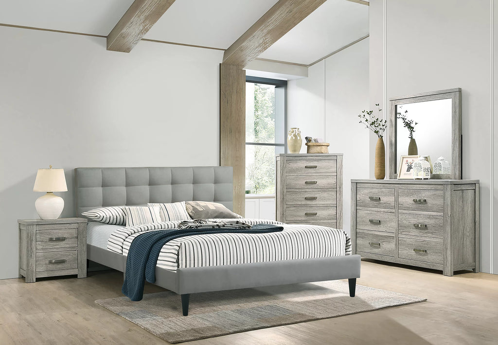 Bed – Light Gray (F9532)