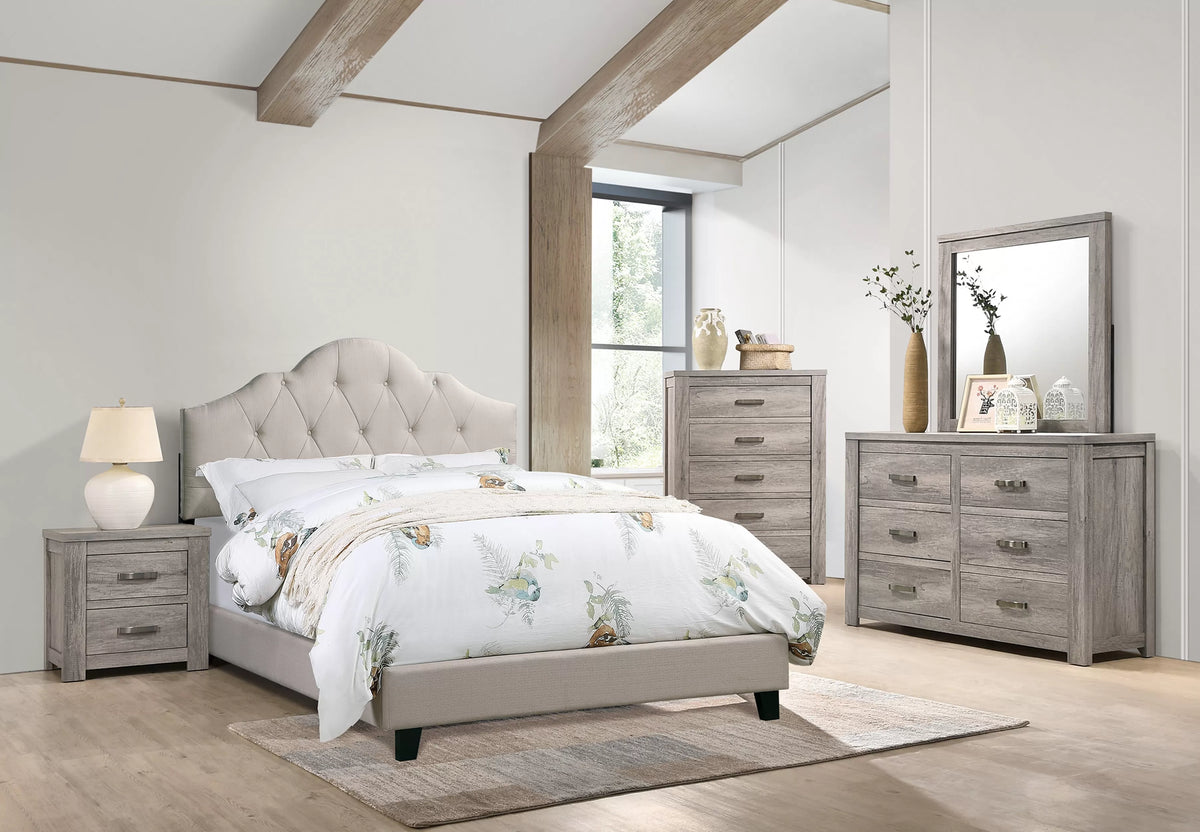 Bed – Beige (F9542)