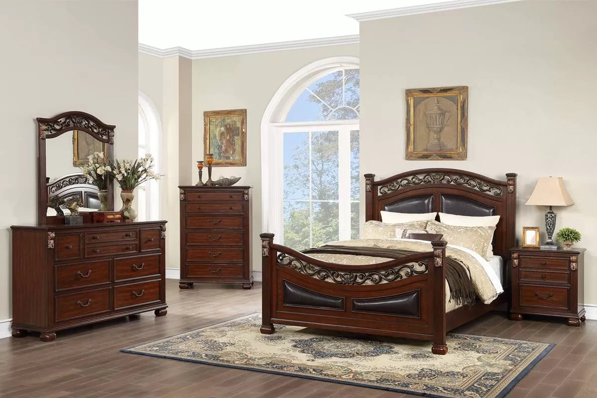 Bed – Dark Cherry (F9585)