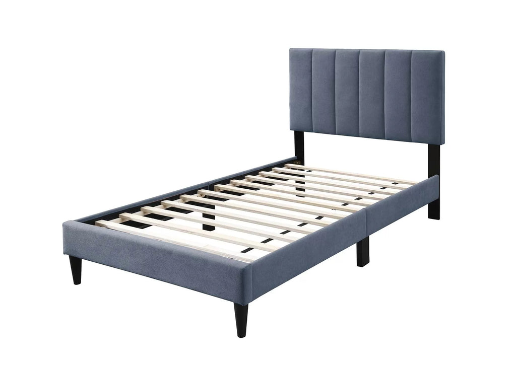 Bed – Adjustable Headboard – Charcoal (F9637)