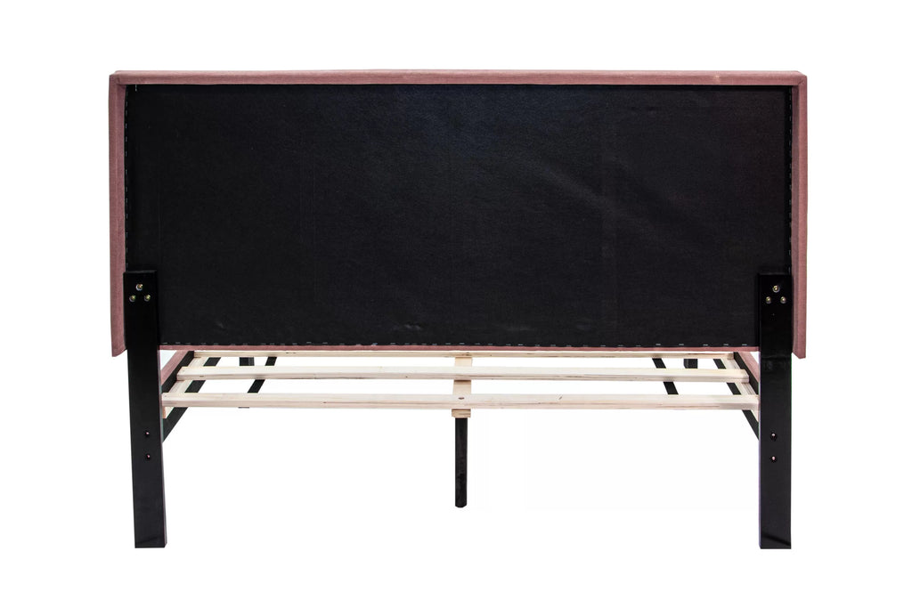 Bed – Adjustable Headboard – Pink (F9639)